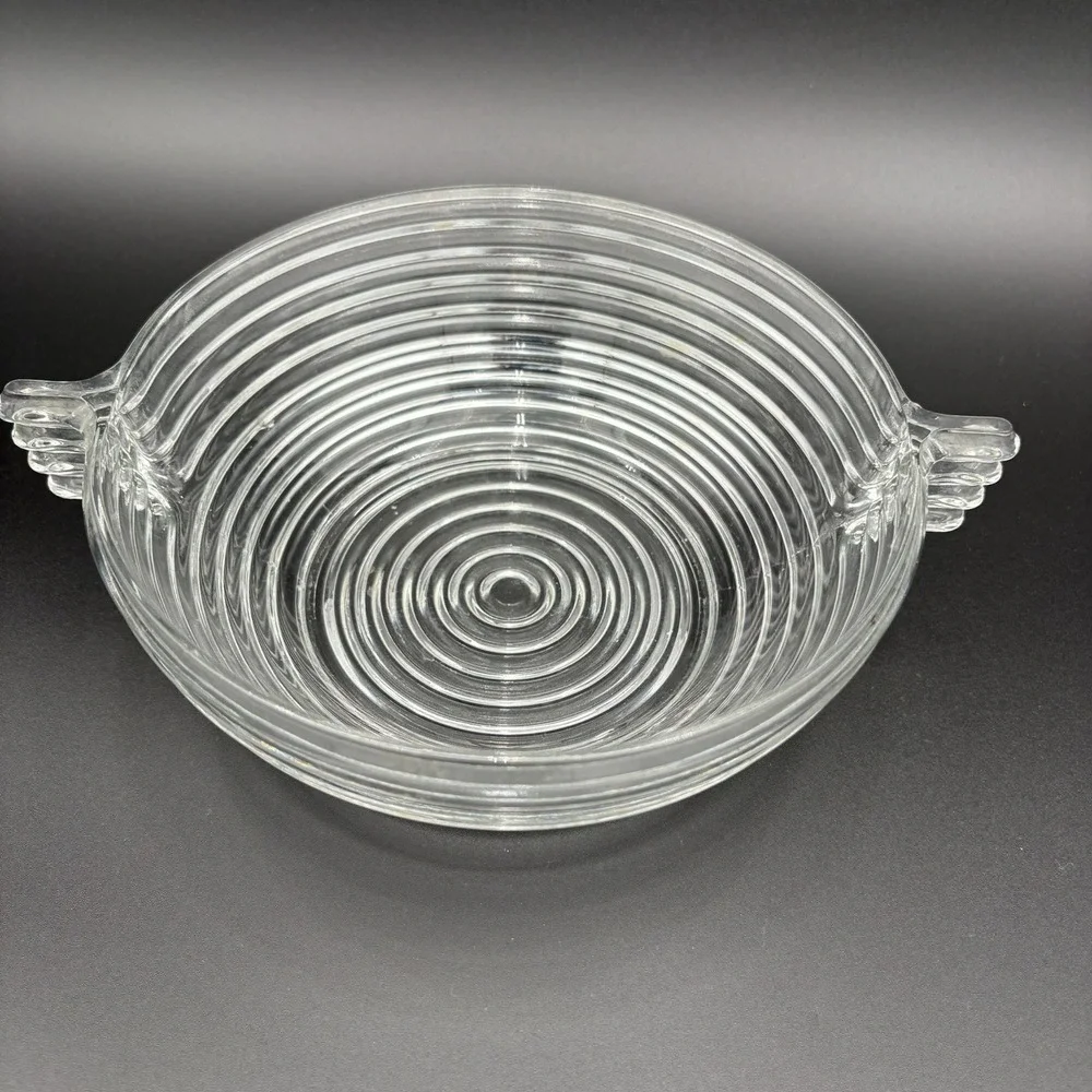 Vintage Anchor Hocking Ribbed Depression Glass 